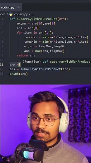 Day- 40/120- Maximum Product Subarray | Cracking/Solving Striver's AtoZ Sheet using Python