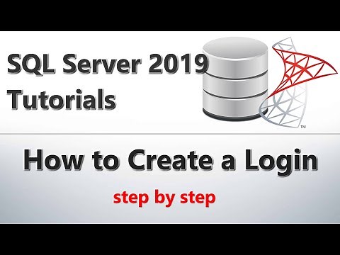 How to Create a new Login in Microsoft SQL Server 2019