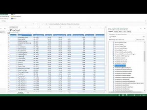 How to use the SQL Spreads Excel Add In to update the data in a SQL Server table