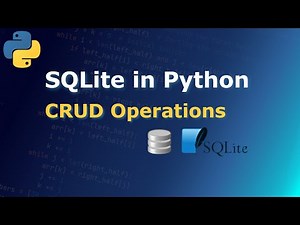 SQLite in Python | CRUD Operations