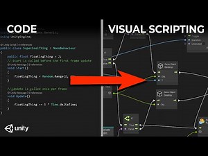 How to Translate C# script to Visual Scripting Graph in Unity