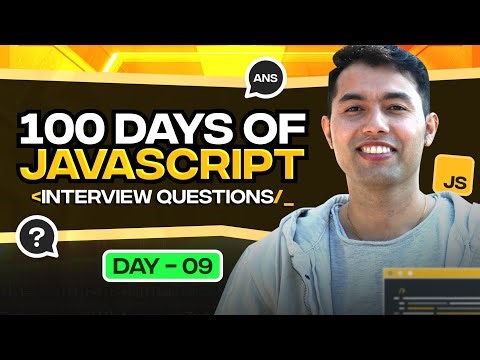 100 Days of JavaScript Coding Challenges || Day #9