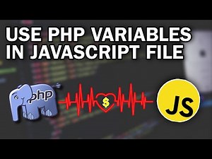 How to use PHP variables in JavaScript - Passing data from PHP to JavaScript without using AJAX
