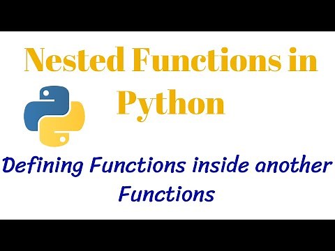 Nested Functions in Python || CLASS 12 XII Computer Science