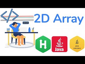HackerRank | Java | 2D Array| Certification | Gold Badge