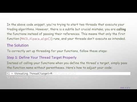 How to Run Several Functions Concurrently in Python Using Threading