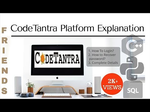 CodeTantra || Complete Details || How To Login || Recover Password || PlatForm Detailed Explanation