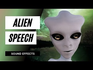 👽 Alien Speech Sound / 👽 Sound Effect / 👽 Animation