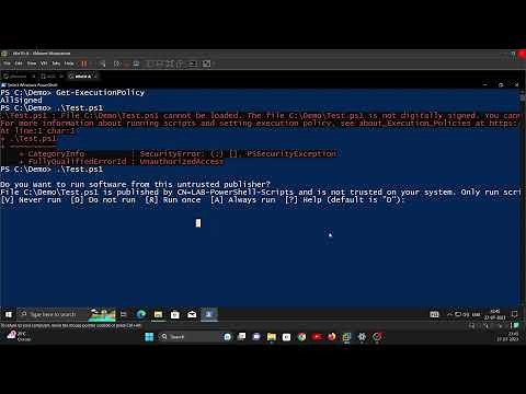 Tutorial - Sign PowerShell Scripts with Internal PKI (AD CS) Code Signing Certificate