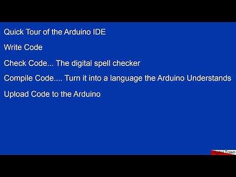 Arduino C++: A quick tour of the Arduino IDE