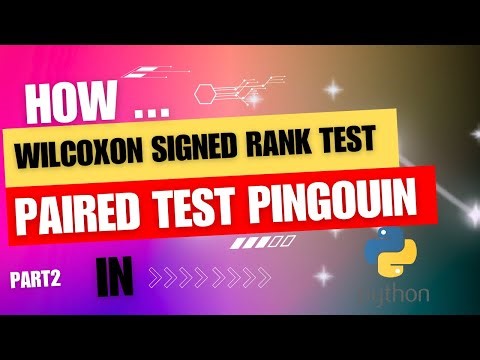 Python Pingouin: Mastering the Wilcoxon Signed Rank Test Tutorial