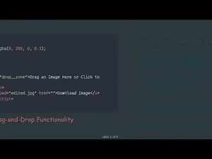 How to Drag and Drop Images onto an HTML Canvas with JavaScript