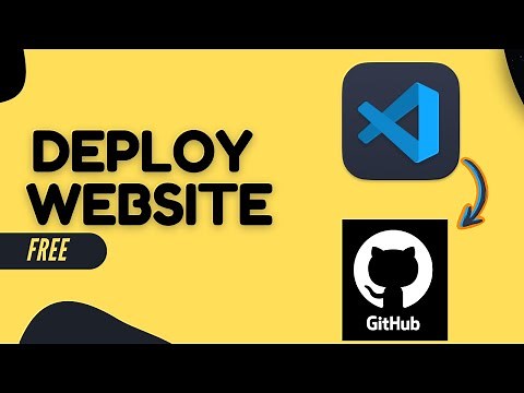 How to Publish a Website from VS Code to GitHub (2025)