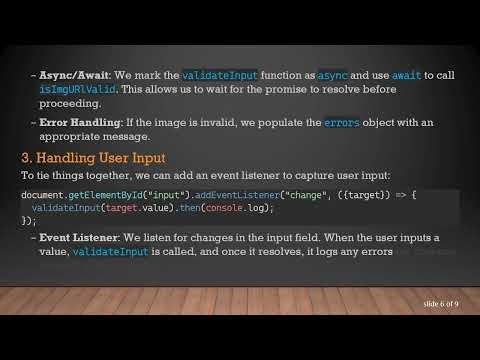 How to Use Promise to Validate Image Loading in JavaScript