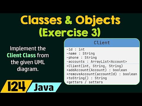 Classes and Objects (Exercise 3)
