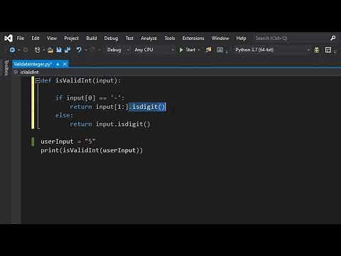 Python Validation: How to Check If a String Is an Integer