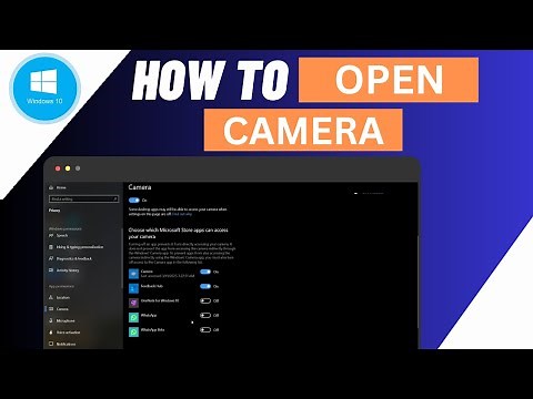 How To Open Camera In Laptop/PC/Computer