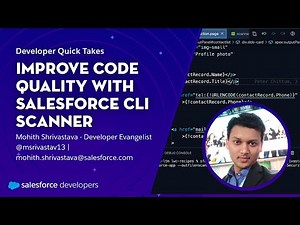 Improve Code Quality with Salesforce CLI Scanner | Developer Quick Takes