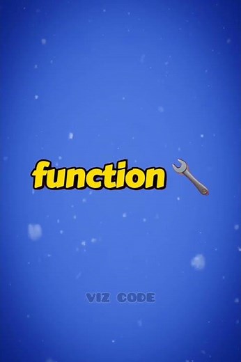 #26 Python Function Syntax Explained in 60 Seconds | Beginners Must Watch #vizcode