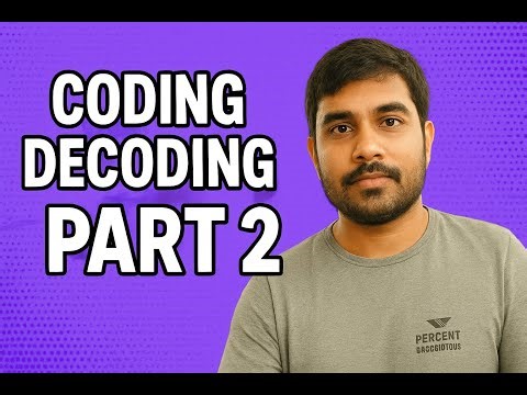 Coding-Decoding Part 2 | Reasoning Q&A Practice with Solutions