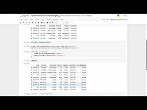Python And Excel Data Wrangling