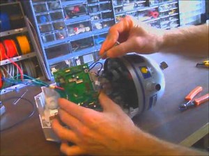 Optical encoder to control dc motor