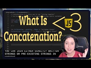 What is Concatenation? | JavaScript in LESS-THAN 3 Minutes | Beginner JavaScript Series