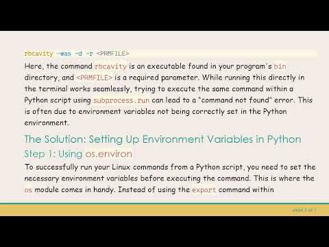 How to Run Linux (Ubuntu) Commands in Your Python Script