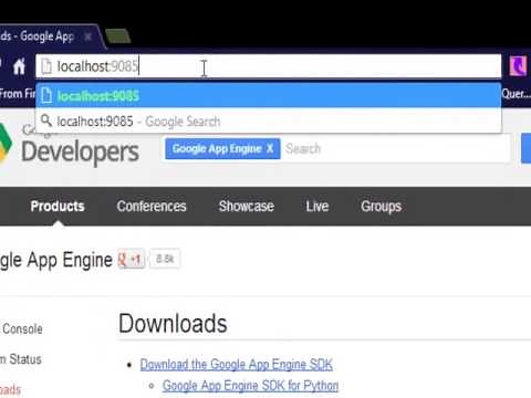How to create web applications with Google App Engine and Python