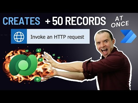 Power Automate BULK / Batch Create Dataverse records FAST with the Web API