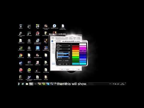 how to make your keyboard light up to music on Alienware 14, 17 and 18