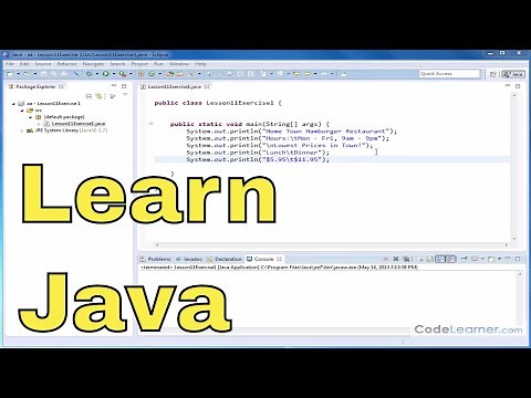 11x - Learn Java - Exercise 1 - Output Screen Text Formatting