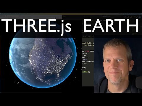 Create the Earth with THREE.js