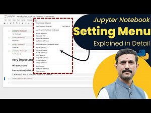Jupyter Notebook Help Menu Explained | Complete Tutorial with Examples