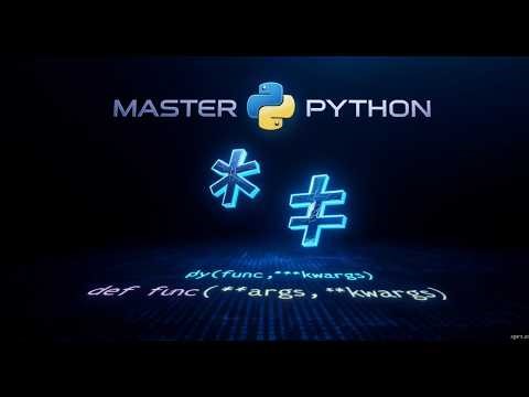 **Master Python Functions: *args & kwargs Explained (Full Beginner to Pro Guide)