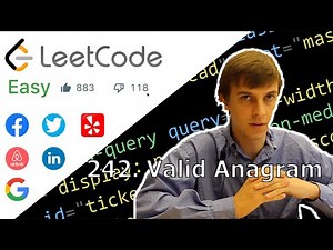 LeetCode 242. Valid Anagram Solution Explained - Java