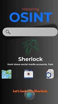 Track Usernames in Seconds! 🕵️‍♂️ Sherlock OSINT Tool
