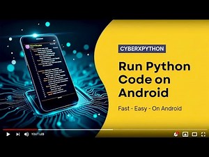 🧑🏻‍💻 Run Python Anywhere on Your Phone | Learn Python on Android with Pydroid 3🔥