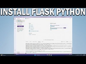 How To Install Flask in VS Code for Python get Flask for Web Development & Fix Import Errors