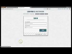 SQL Injection Demo