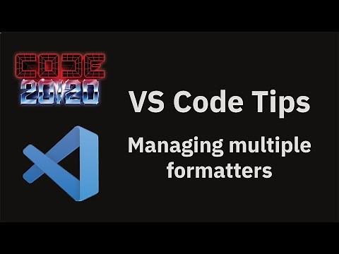 VS Code tips — Managing multiple formatters (and selecting a default formatter)