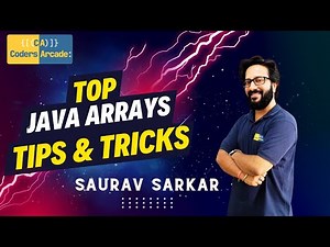 Java Arrays || Tips And Tricks #coding