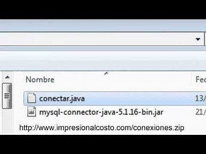 Netbeans Objeto Conectar a MySql Java Video 1
