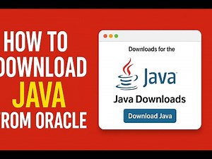 How to Download Java Software from Oracle