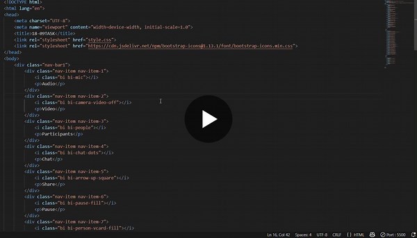 🚀 Built a Multi-Navigation UI using HTML, CSS Bootstrap Icons 🔹… | Harshita Kolli