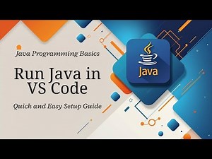 How to Run Java Programs in Visual Studio Code