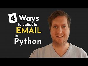 VALIDATE Email Address In Python with these 4 Ways: From Basic To Bulletproof!