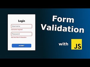 JavaScript Form Validation