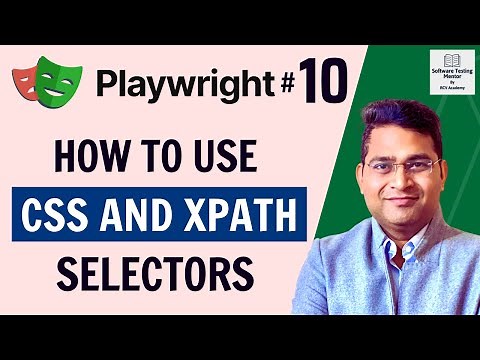 Playwright Tutorial #10 - How to use CSS Selector and XPath Selector