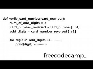 lmplementing the Luhn Algorithm | Python Beta Certification | Step 19